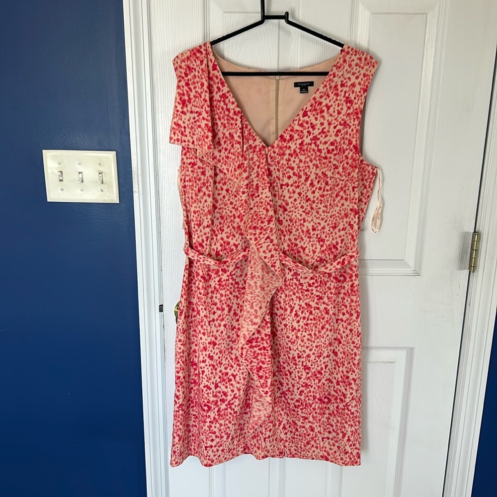 Ann Taylor Pink Floral Maxi Dress